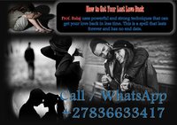 Lost Love Spells to Re-Unite With Ex Lover Today +27836633417