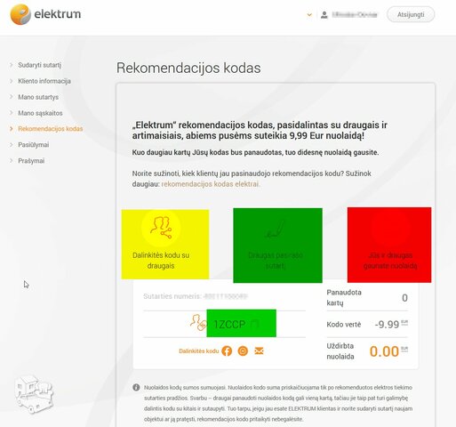 10 eur ELEKTRUM REKOMENDACIJOS koad