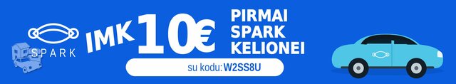 SPARK 10 EUR nuolaidos kodas