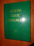 Knyga Lietuvos Vaistų Katalogas 1997 metų