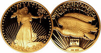Garsiosios St. Gaudenso 20 USD vertės auksinio dvigubo erelio