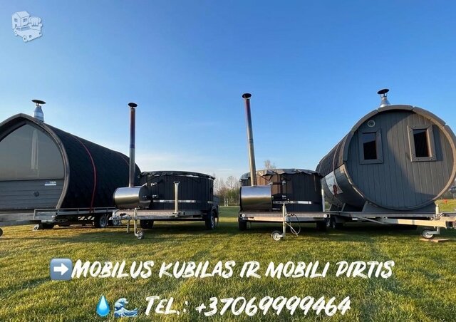 Smagaus laiko! Mobilios Pirties , Mobilaus kubilo nuoma