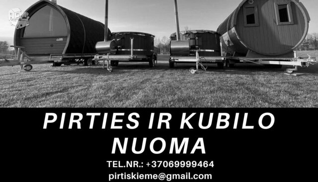 ALYTUJE NUOMA LAISVŲ MOBILIŲ PIRČIŲ/KUBILŲ Pirčių nuoma | Kubilų