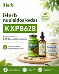 IHerb 15 % nuolaidos kodas KXP8628