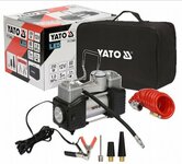 Automobilinis Kompresorius YATO su LED lempa 12V/250W, YT-73462