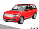 Išpardavimas! Rastar RC automobilis 49700 Range Rover Sport 1:14