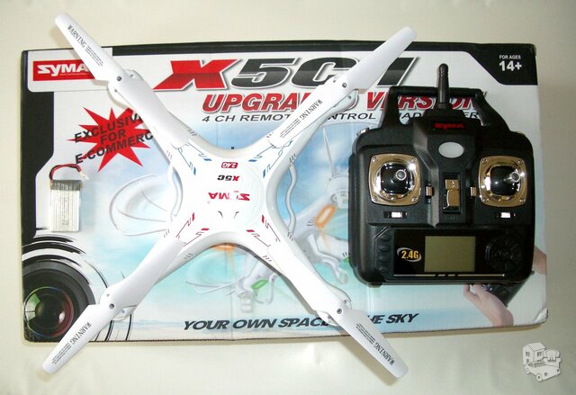Naujas originalus dronas SYMA X5C-1 SU HD VIDEO - (parduoda, siūlo) Kaune |  Sutarta.lt