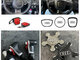 Audi ziedai , emblemos , LED lemputes , Sline , aksesuarai.