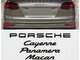 Porsche emblemos , macan , cayanne , panamera , turbo ,