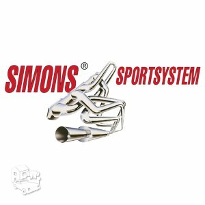 Simons 76mm www.sportinisduslintuvas.lt rezonatoriai / bakeliai