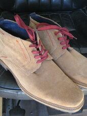 Išskirtiniai rudi verstos odos batai Traveler 45d.