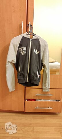 Adidas NBA Brooklyn Nets moteriškas džemperis S dydžio