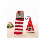 Kalėdinės šiltos kojinės "Christmas Bear", 1 pora
