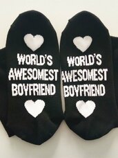 Šmaikščios kojinės World's Awesomest Boyfriend