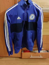 Adidas Chelsea futbolo sportinis džemperis S dydžio