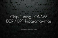 Chip tuning EGR DPF programavimas JONAVA