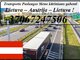 Eksponatų ir parodų įrangos pervežimas Lietuva – Austrija –