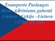 Transporto Paslaugos Meno kūriniams gabenti Lietuva – Cekija –