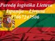 Eksponatų ir parodų įrangos pervežimas Lietuva – Ispanija  –