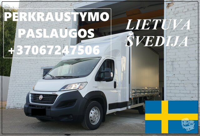 Transporto Paslaugos Meno kūriniams gabenti Lietuva – Švedija –