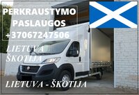Eksponatų ir parodų įrangos pervežimas Lietuva – Škotija –