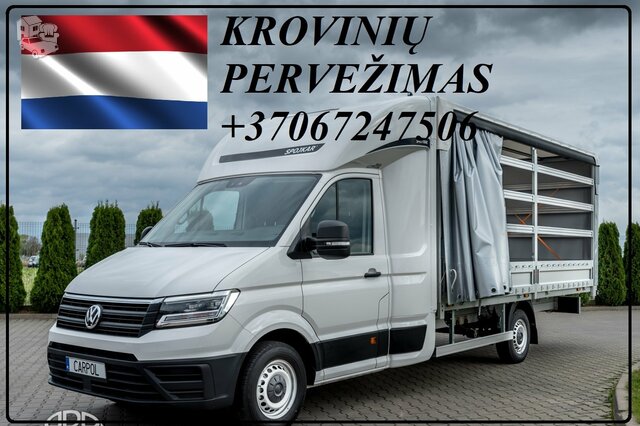 Transporto paslaugas Lietuva - Olandija - Lietuva.