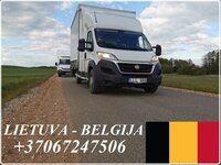 Lietuva - BELGIJA - Lietuva ! Express kroviniai +37067247506
