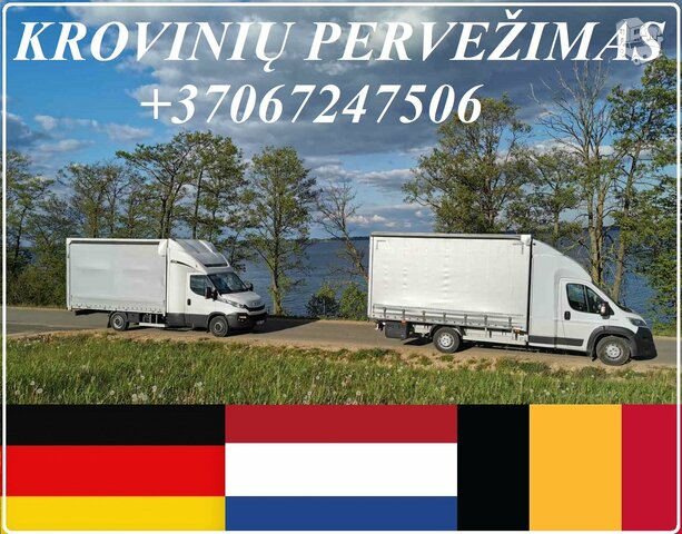 Express kroviniai +37067247506 Lietuva - Vokietija - Belgija -