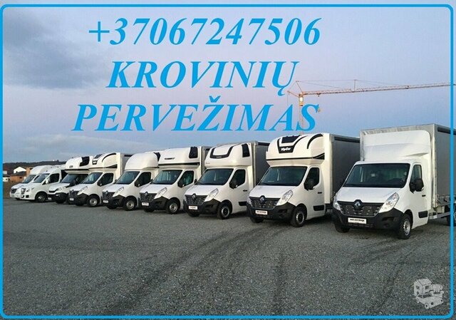 Transportavimo paslaugos Lietuva - Europa - Lietuva +37067247506