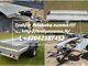 Skirtingos keliamosios galios, tūrio bei rūšių priekabos nuomai