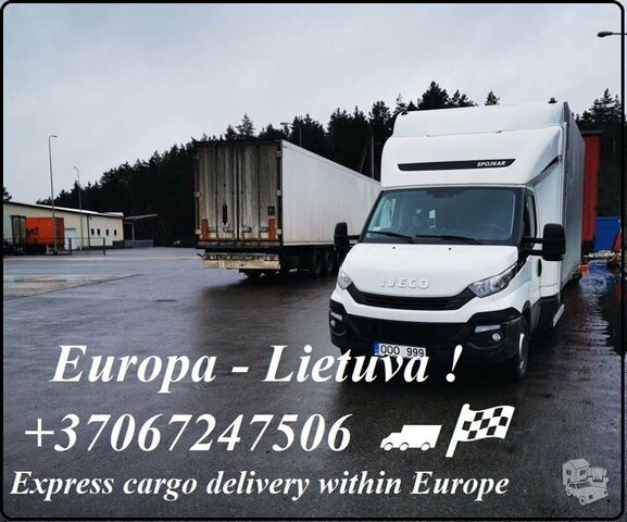 Kokybiškas ir greitas krovinių pervėžimas visoje Europoje (