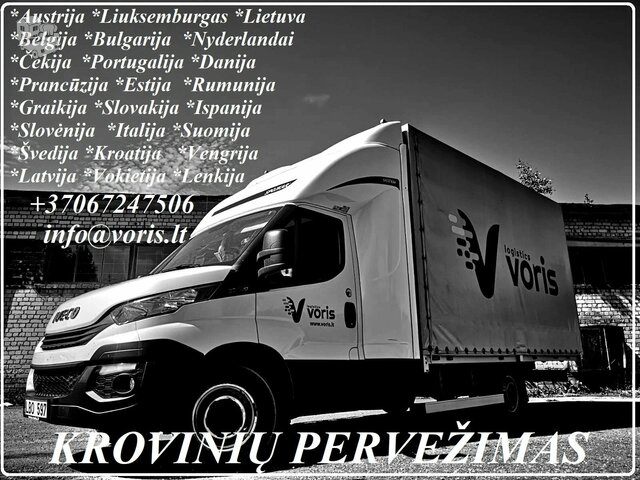 Pervežimai Daiktų ( Lietuva- Europa - Lietuva) +37067247506