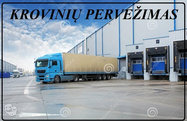 Krovinių gabenimo bei pervežimo paslauga Lietuvoje ir visoje