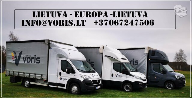 Expres kroviniu pristatymas per 24val. Lietuva - Europa -