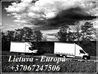 Patikimas perkraustymas, krovinių pervežimas Lietuva - Europa -