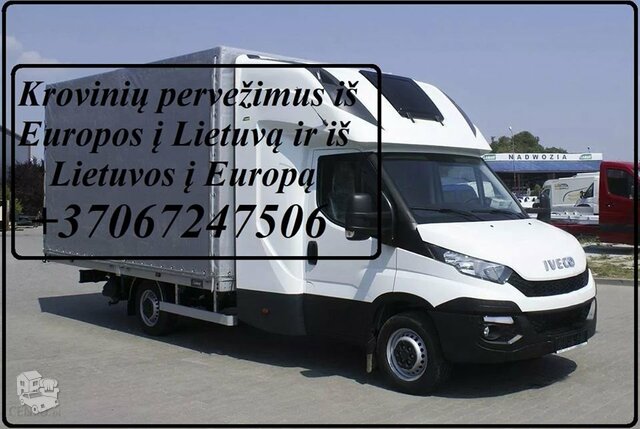 Pervežimo paslaugos / Krovinių gabenimas  LIETUVA - EUROPA -