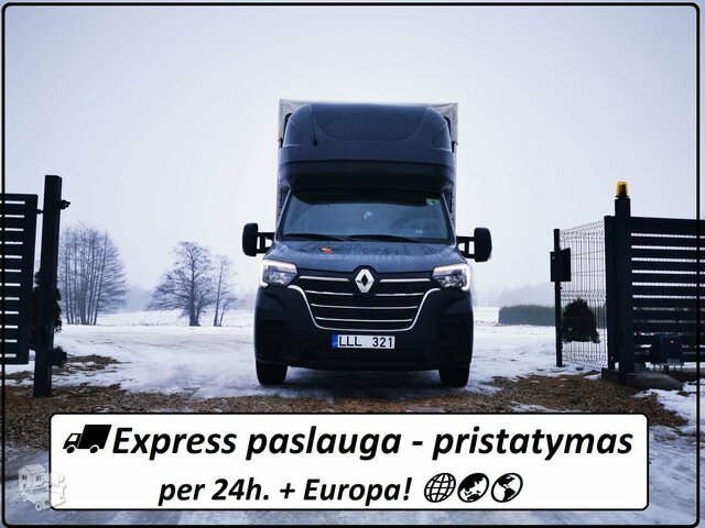 Extra paslauga (ypač skubių siuntų gabenimas) Lietuva - Europa -