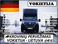 KIEKVIENA SAVAITE KROVINIU PERVEZIMAS LIETUVA -- VOKIETIJA --