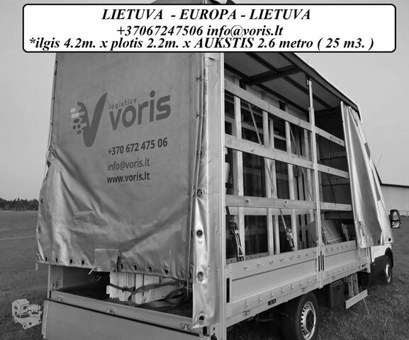 Pilnų, dalinių krovinių pervežimas. EKSPRESS pristatymas