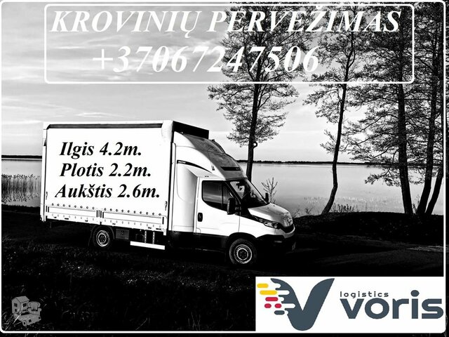 Parodų įrangos pervežimas ​LIETUVA-EUROPA-LIETUVA +37067247506