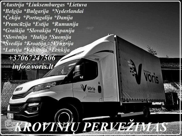 Perkraustymas į užsienį LIETUVA-EUROPA-LIETUVA +37067247506