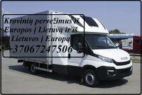 Krovinių pervežimai mikroautobusais Lietuva - Europa - Lietuva