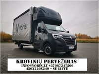 Krovinių ir motorinių transporto priemonių pervežimas Lietuva -