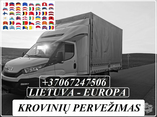 Saugūs ir greiti krovinių pervežimai  Lietuva - Europa - Lietuva
