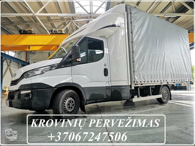 Atsakingas kiekvieno krovinio gabenimas mikroautobusais