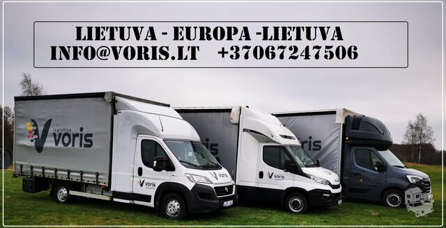 Krovinių gabenimo paslaugos EU Lithuania - Europe - Lithuania