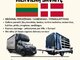 Krovinių pervežimai Lietuva - Danija - Š. Vokietija - Lietuva