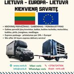 Perkraustymo paslaugos - Greitas krovinių gabenimas Lithuania -