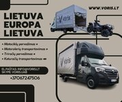 Moto Pervežimas LIETUVA - EUROPA - LIETUVA * Motociklų perve