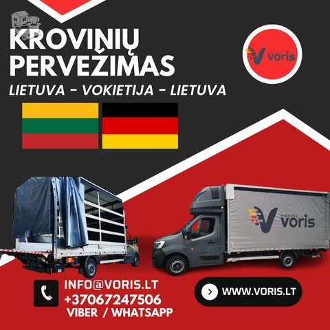 Krovinių ir siuntų pervežimas į ir iš Europos per 24 - 48 val.